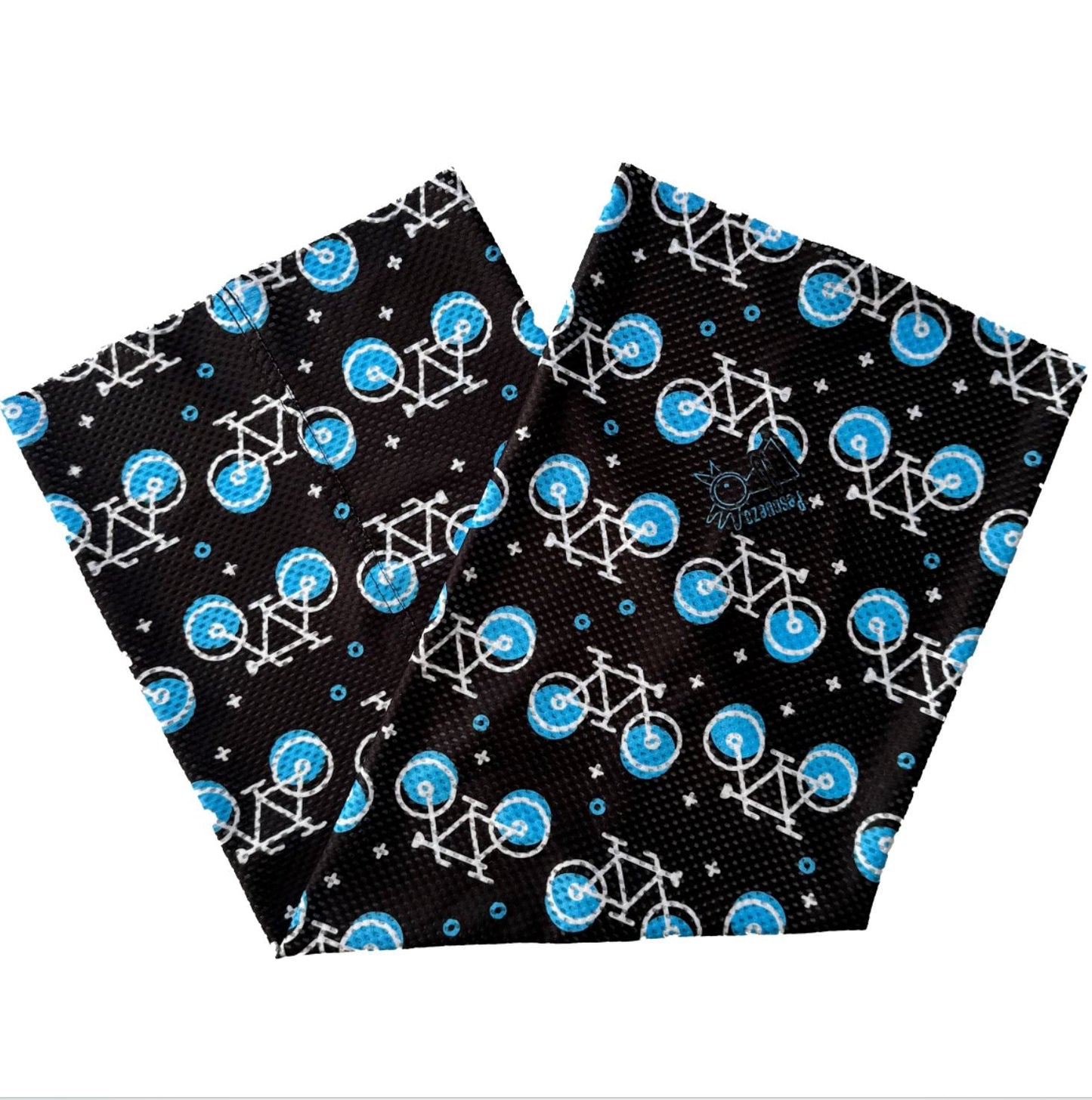 Peta Bici Angeles Azul Pescuezo Peta Pescuezo